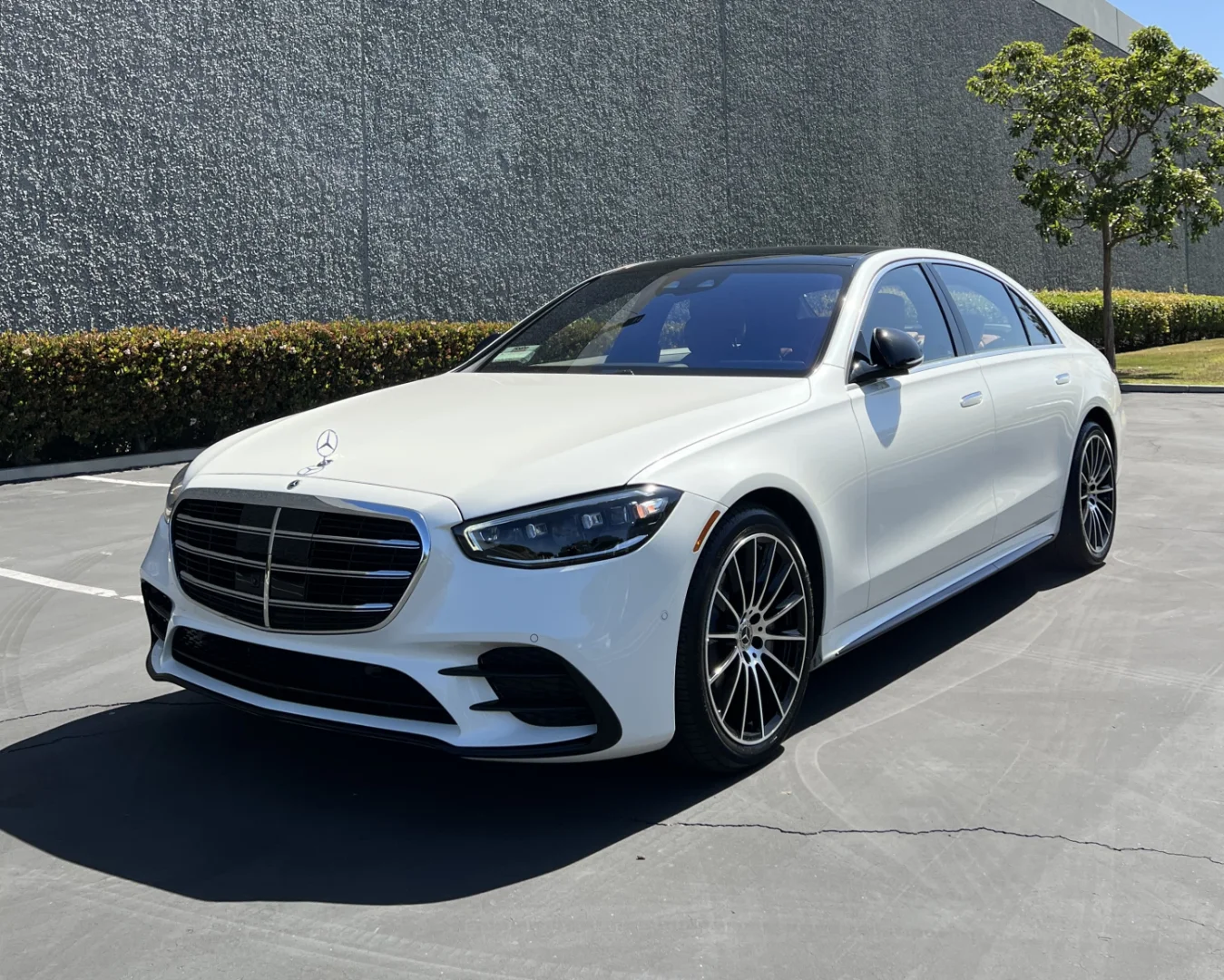 2021 Mercedes-Benz S560 after